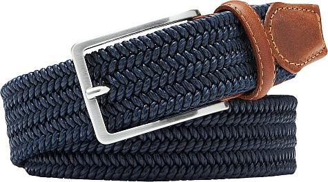 Peter Millar Waxed Braided Golf Belts