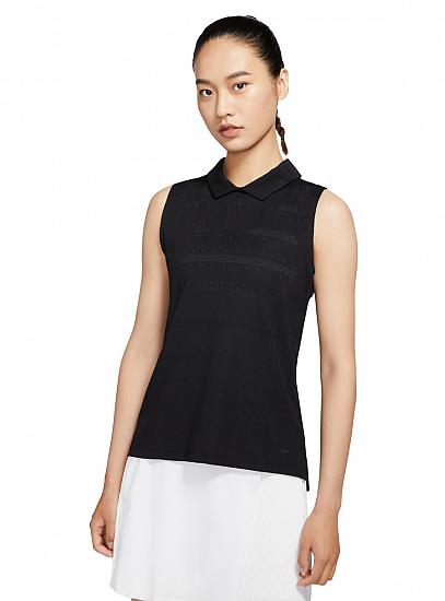 Nike Women's Dri-FIT Ace Sleeveless Golf Shirts - ON SALE