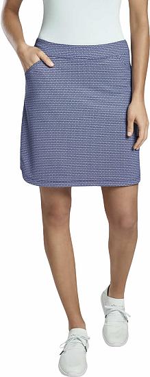 Peter Millar Women's Performance Alice Petal Hem Kona Blossom Golf Skorts - ON SALE
