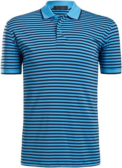 G/Fore Perforated Stripe Golf Shirts - ON SALE