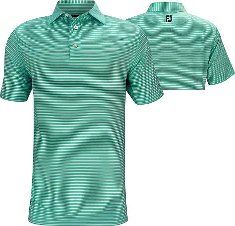FootJoy ProDry Lisle Pinstripe Golf Shirts - ON SALE