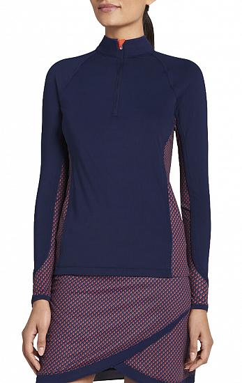 Peter Millar Women's Lightweight Sun Deco Print Comfort Golf Base Layers - ON SALE