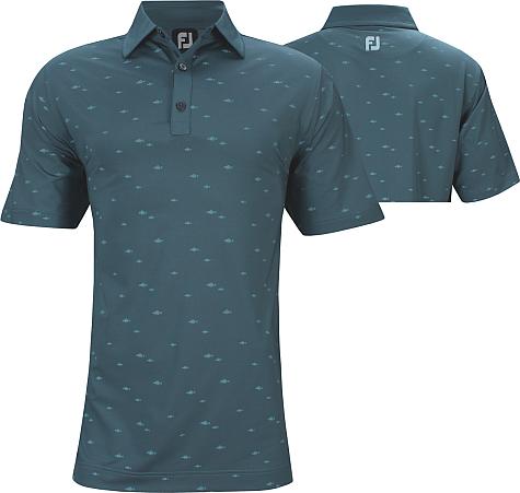FootJoy Lisle School of Fish Golf Shirts - ON SALE
