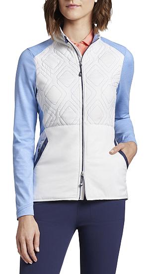 Peter Millar Women's Madeline Hybrid Colorblock Full-Zip Golf Jackets - ON SALE