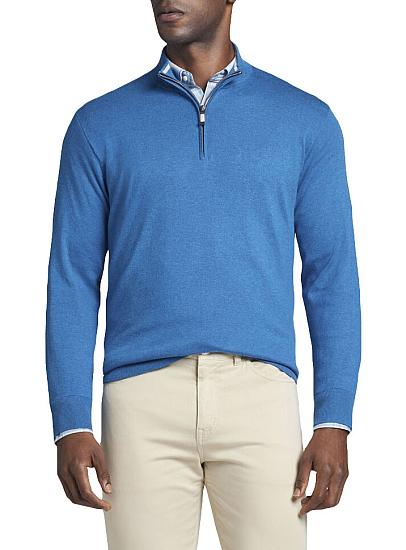 Peter Millar Crest Quarter-Zip Golf Pullovers - ON SALE