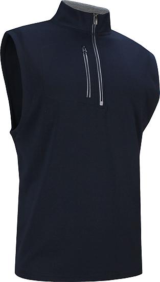 FootJoy Jersey Knit Quarter-Zip Golf Vests - ON SALE