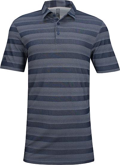 Adidas Primegreen 2-Color Stripe Golf Shirts - ON SALE
