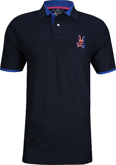 Psycho Bunny Dylan Gradient Bunny Golf Shirts - ON SALE