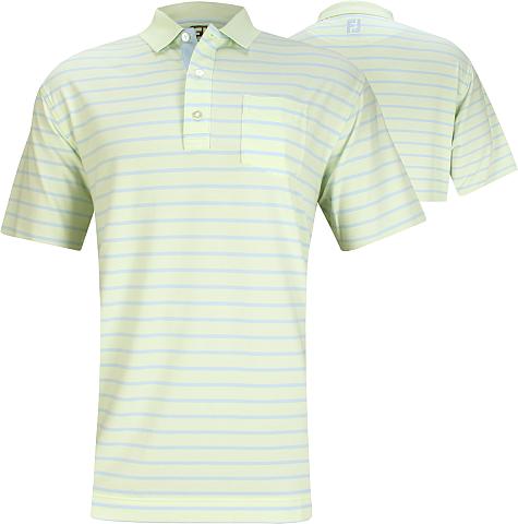 FootJoy ProDry Lisle Nautical Stripe Golf Shirts - ON SALE