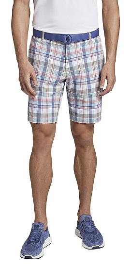 Peter Millar Crown Crafted Matlock Madras Seersucker Performance Golf Shorts - Tour Fit - ON SALE
