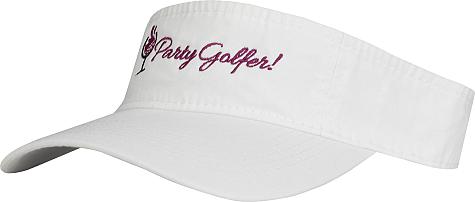 LazyPar Women's Party Golfer Adjustable Golf Visors - ON SALE
