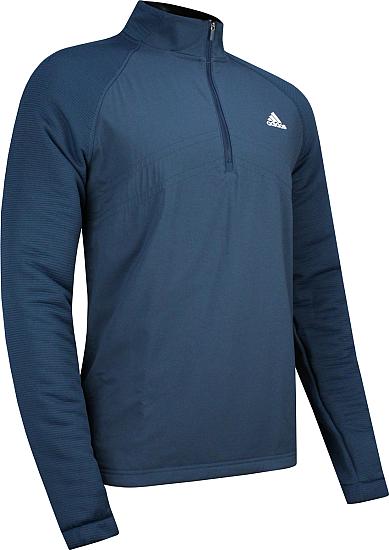 Adidas Fleece Quarter-Zip Golf Pullovers - ON SALE