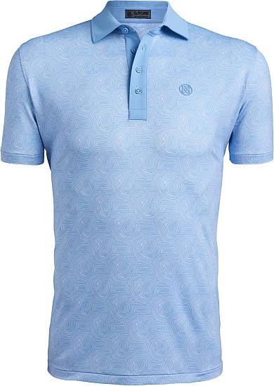 G/Fore Abstract Spiral Golf Shirts - ON SALE