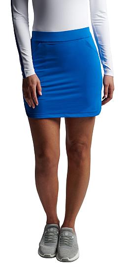 Peter Millar Women's Performance Alice Petal Hem Golf Skorts - Blue Bird - ON SALE