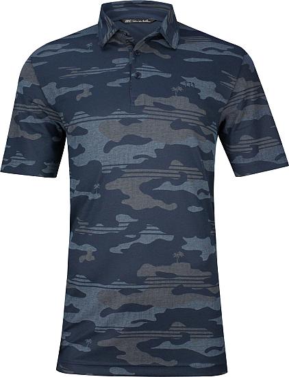 TravisMathew Heater Camo Golf Shirts - ON SALE