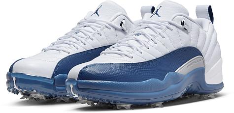 Nike Air Jordan Retro 12 Low Golf Shoes - French Blue - ON SALE