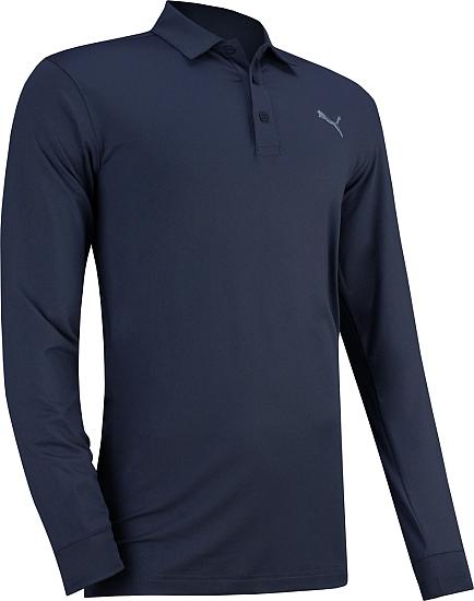 Puma Cloudspun Long Sleeve Golf Shirts - ON SALE