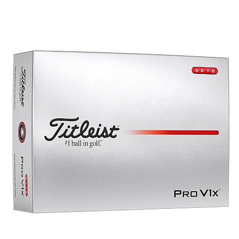 Titleist Pro V1X Golf Balls - High Numbers
