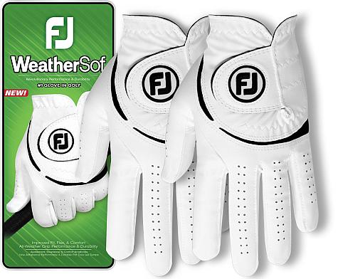 FootJoy WeatherSof 2-Pack Golf Gloves