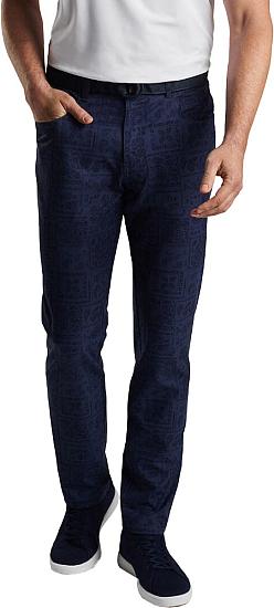 Peter Millar eb66 Delos Paisley Performance 5-Pocket Golf Pants - ON SALE
