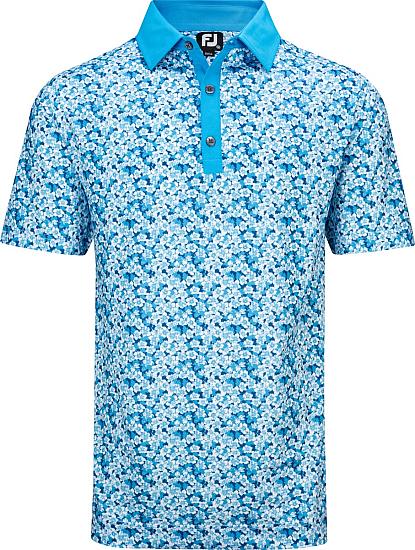 FootJoy ProDry Lisle Primrose Print Golf Shirts - ON SALE