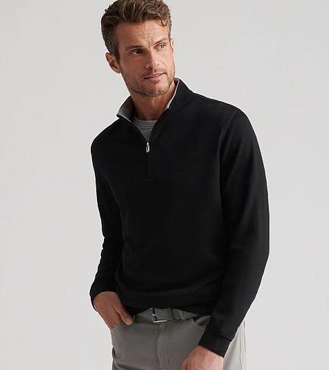 Peter Millar Crown Comfort Quarter-Zip Golf Pullovers