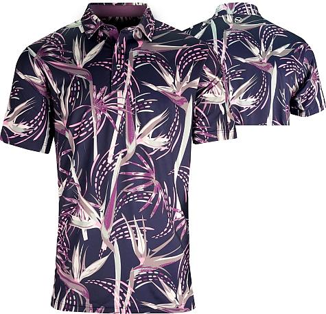 Puma MATTR Birds Of Paradise Golf Shirts - ON SALE