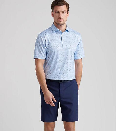Peter Millar Costanzo Geo Performance Jersey Golf Shirts