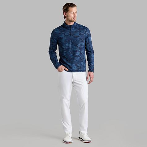 G/Fore Brushed Back Tech Terry Camo Quarter-Zip Pullover