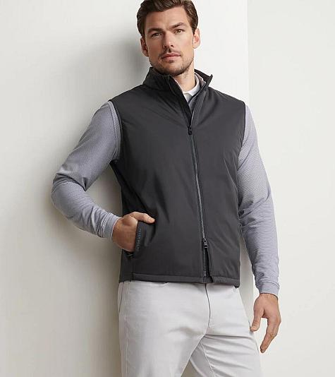 Peter Millar Fuse Hybrid Full-Zip Golf Rain Vests