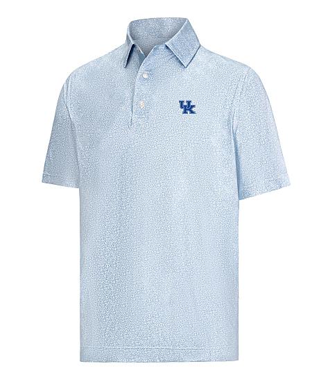 FootJoy Speckle Lisle Print Golf Shirts - Kentucky