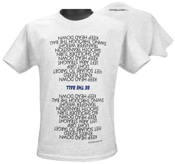 Golf Locker Upside Down Golf Tips Junior T-Shirts