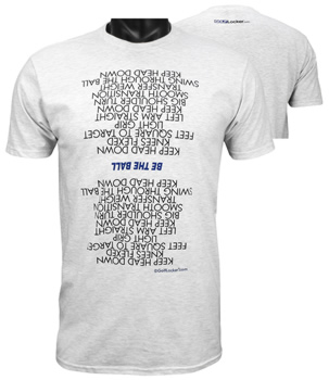 Golf Locker Upside Down Golf Tips T-Shirts